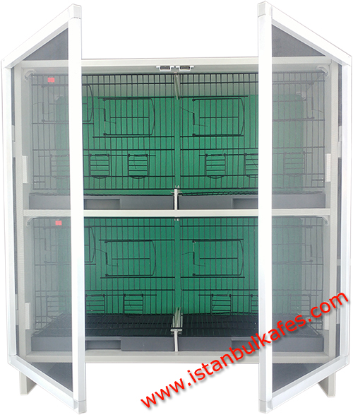PVC KAFES - yem korumal salma kafes